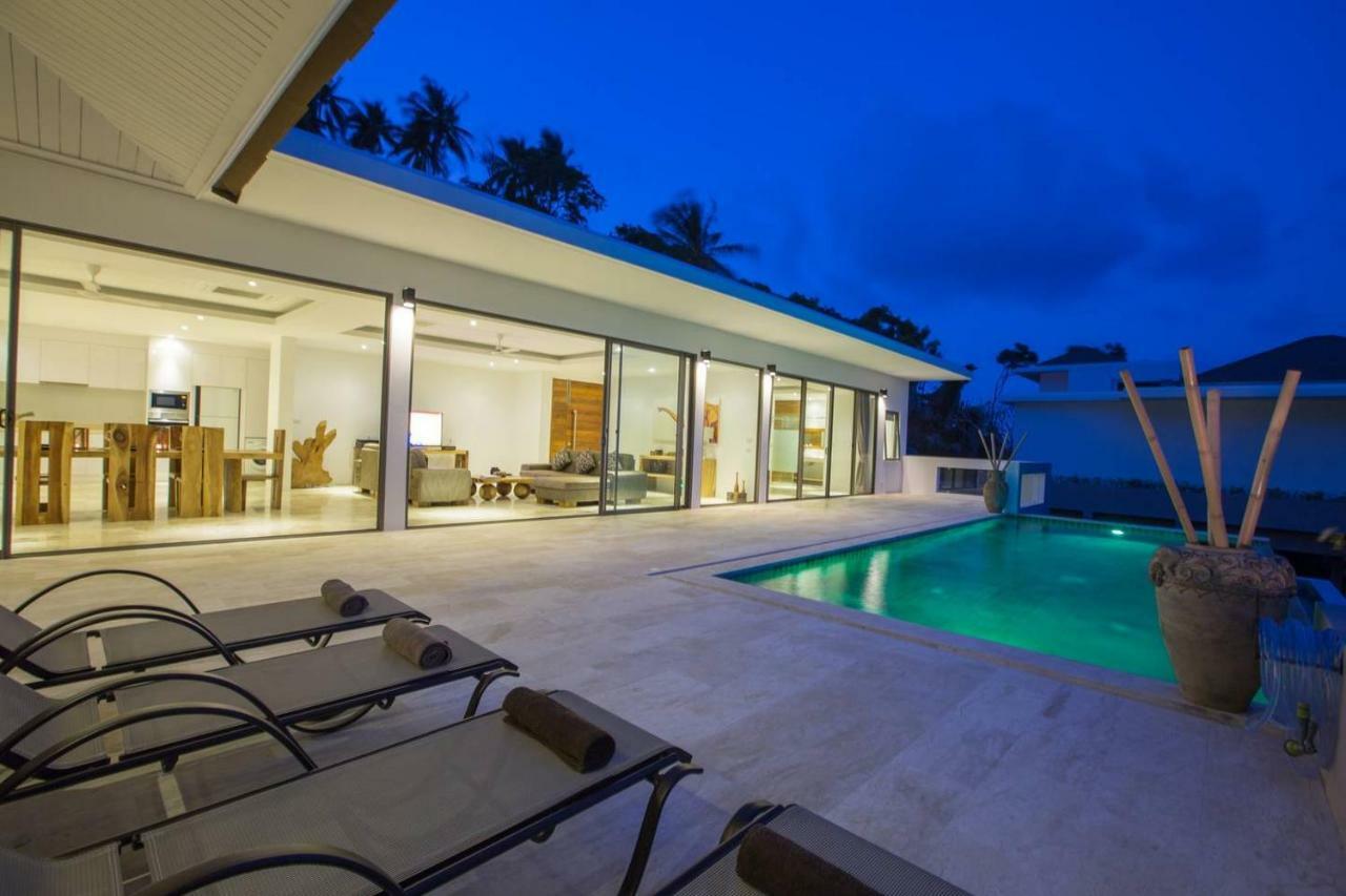Luxury Seaview Villa -Double Infinity Pools-20 Persons Chaweng  Exterior photo