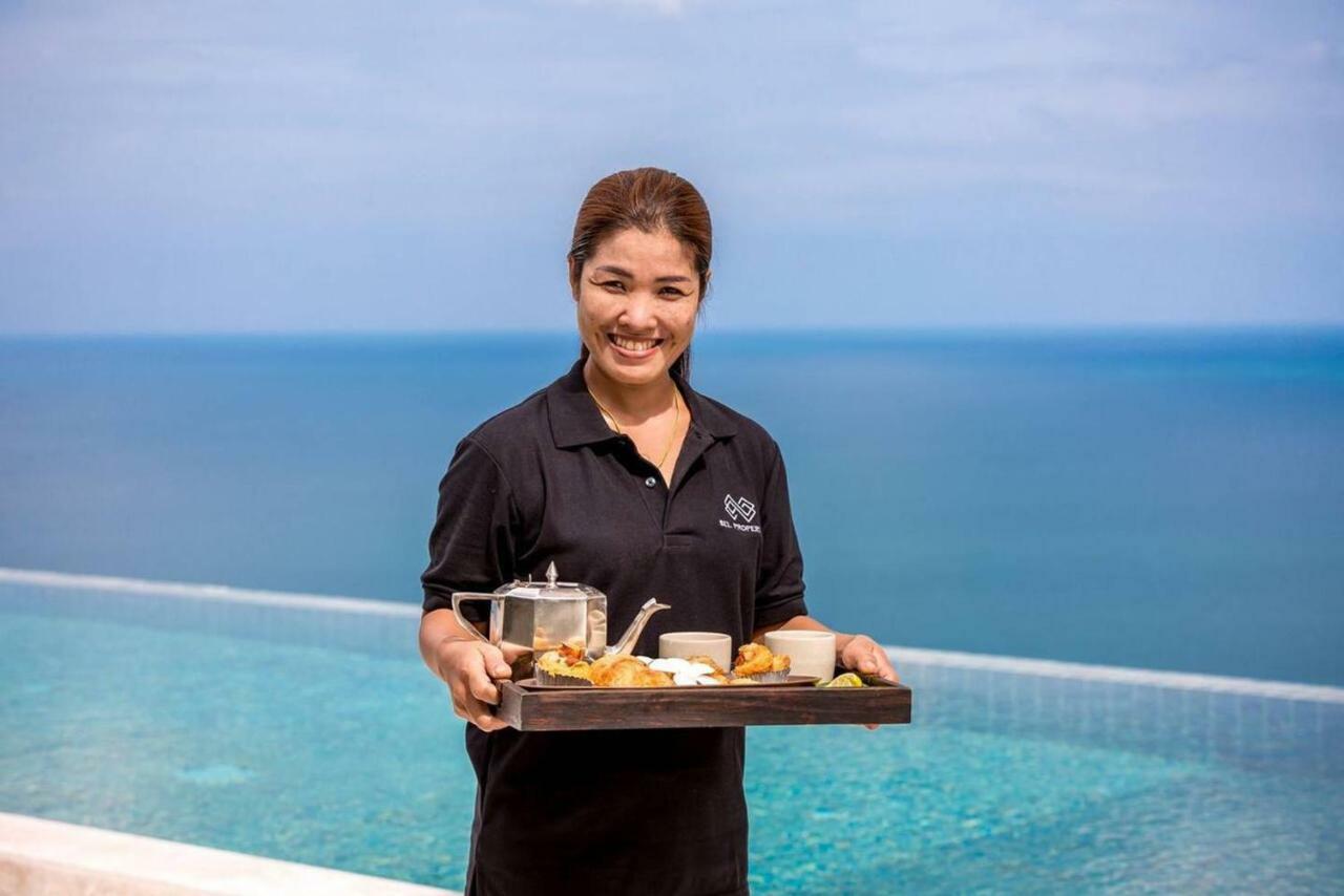 Luxury Seaview Villa -Double Infinity Pools-20 Persons Chaweng  Exterior photo
