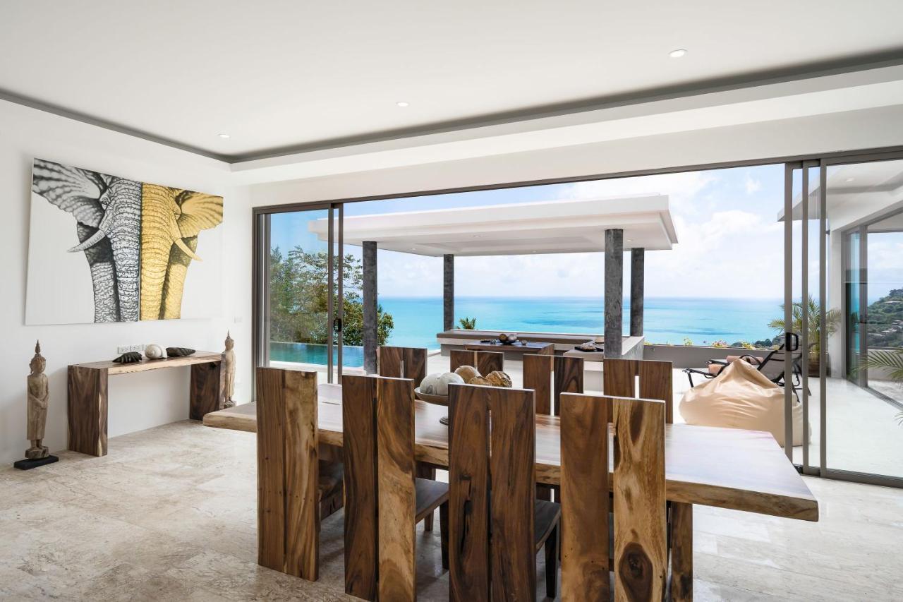 Luxury Seaview Villa -Double Infinity Pools-20 Persons Chaweng  Exterior photo