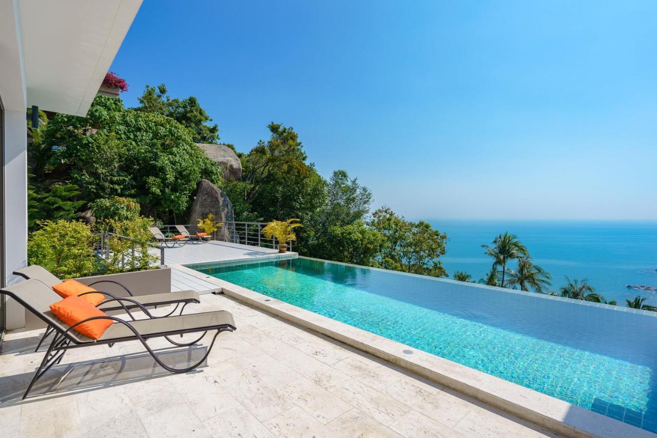 Luxury Seaview Villa -Double Infinity Pools-20 Persons Chaweng  Exterior photo