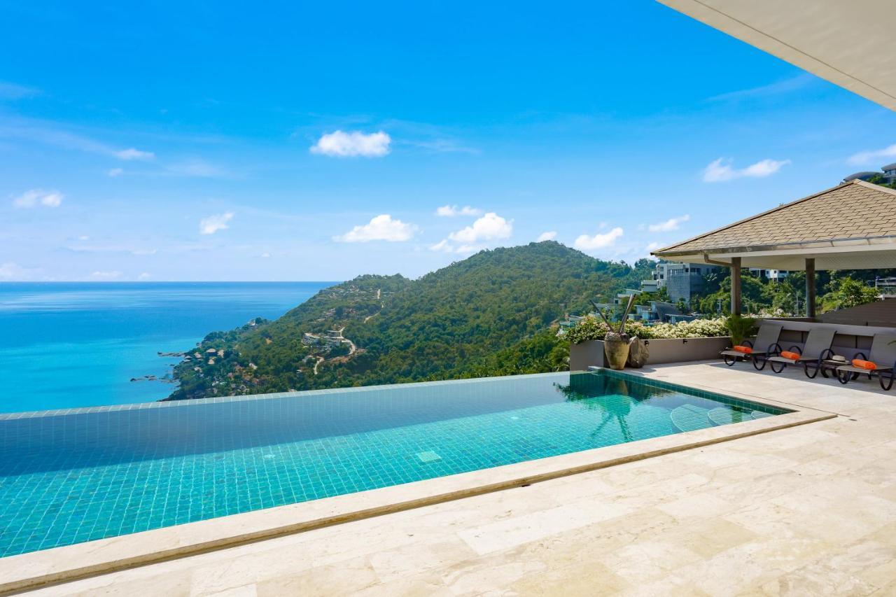 Luxury Seaview Villa -Double Infinity Pools-20 Persons Chaweng  Exterior photo