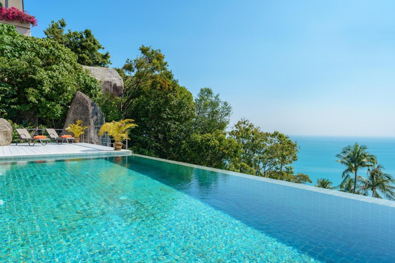 Luxury Seaview Villa -Double Infinity Pools-20 Persons Chaweng  Exterior photo